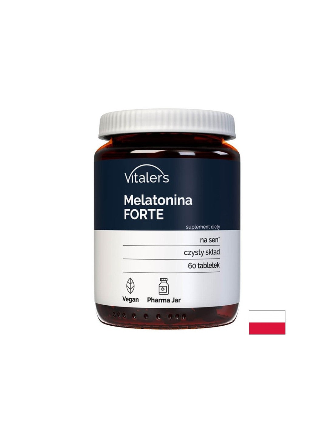 Gegen Schlaflosigkeit - Melatonin Forte, 4 mg x 60 Tabletten