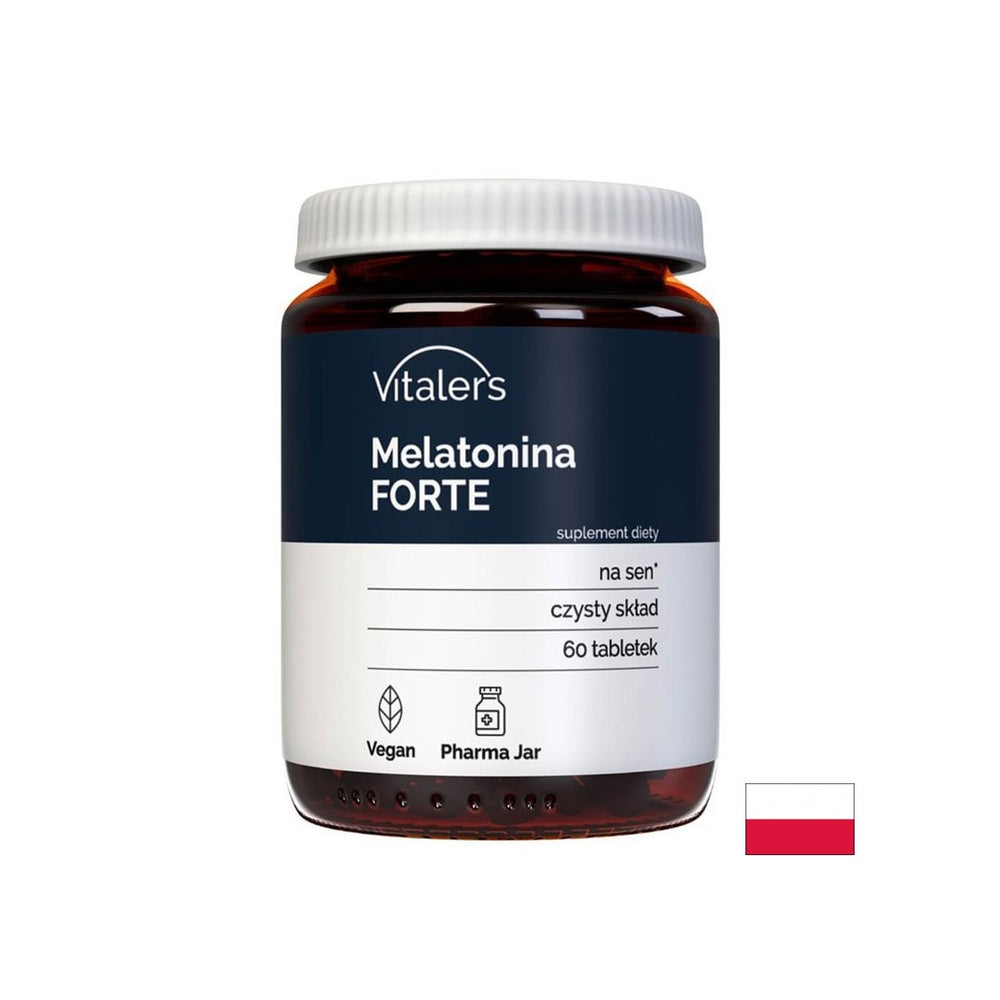 Gegen Schlaflosigkeit - Melatonin Forte, 4 mg x 60 Tabletten