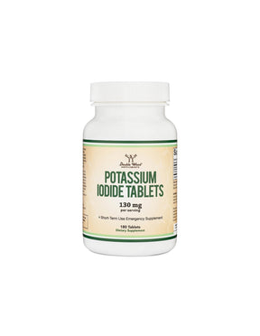 Thyroid gland - Potassium iodide, 180 tablets Double Wood - Nutra Best Europe