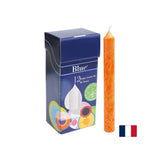 Stearin Kerzen - Orange, Bio, 12 Stcs.