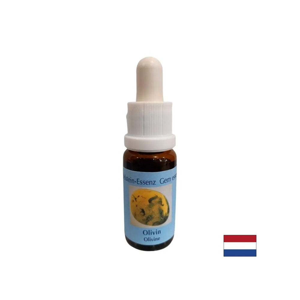 Stimuliert das Herz- und Solar -Plexus -Chakren Nr. 9 - Olivinessenz, Tropfen 15 ml