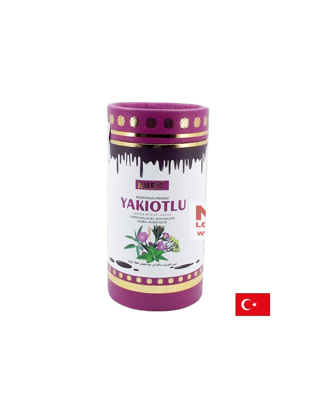 Kräuterpetmez mit Carob - Gastritis, Geschwüre und Kolitis, 400 g
