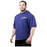 <tc>Legal Power</tc> Stone Wash Rag Top Hoodie ''Boston'' / Kapuzenoberteil / Königsblau