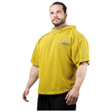 <tc>Legal Power</tc> Stone Wash Rag Top Hoodie ''Boston'' / Kapuzenoberteil / Gelb - Gelb