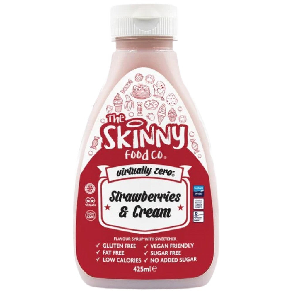 Dünner Sirup | Erdbeercreme - 425 ml