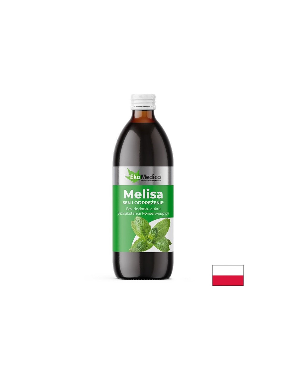 Stress und Schlaflosigkeit - Zitronenbalsam, Sirup 500 ml Ekamedica