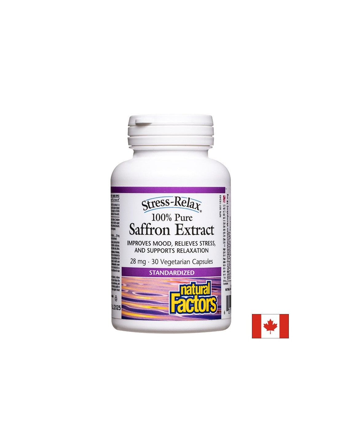 Stress und Depression - Safran (standardisierter Extrakt), 28 mg x 30 V-Kapseln <tc>Natural Factors</tc>