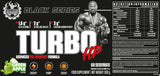 Schwarze Serie | Turbo HP Advanced Pre -Workout -Formel - 300 Gramm
