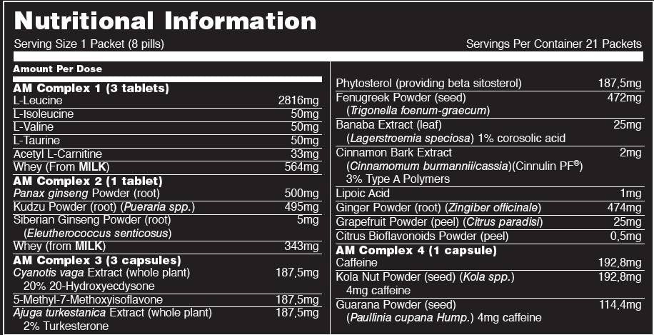 Tier M -Stak - 21 Packungen