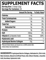 Kollagen | mit Hyaluronsäure und Vitamin C - 336 Gramm