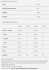 BCAA Strong - 120 Kapseln