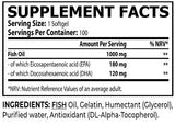 Omega 3 1000 mg - 100 Gelkapseln