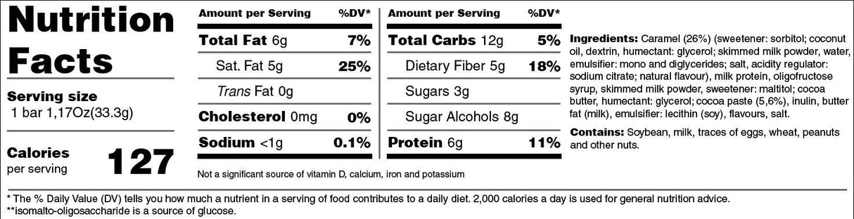 Protein Softy Bar | Kein Zuckerzucker - 18 x 33,3 Gramm