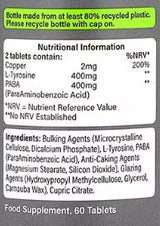 Pe Nutrition | Tan Tabletten - 60 Tabletten