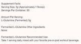 Fermentierte L -Glutamin - 300 Gramm