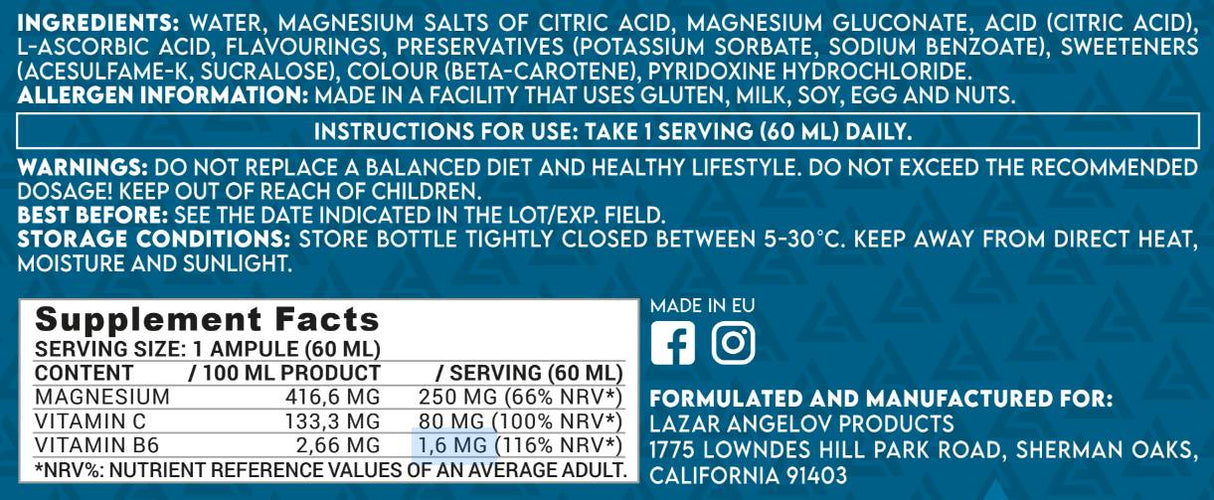 Magna Shot | mit Vitamin C & B6 - 60 ml