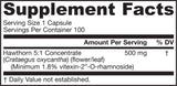 Hawthorn 500 mg 100 Kapseln