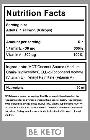 Vitamin A+E in Tropfen - 30 ml