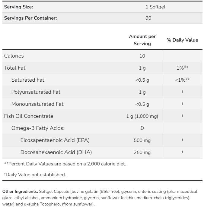 Ultra Omega 3 - 90 Gelkapseln