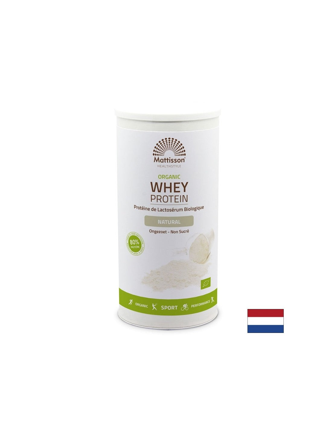 Molkeprotein Bio, 450 g Pulver (unblaceed)