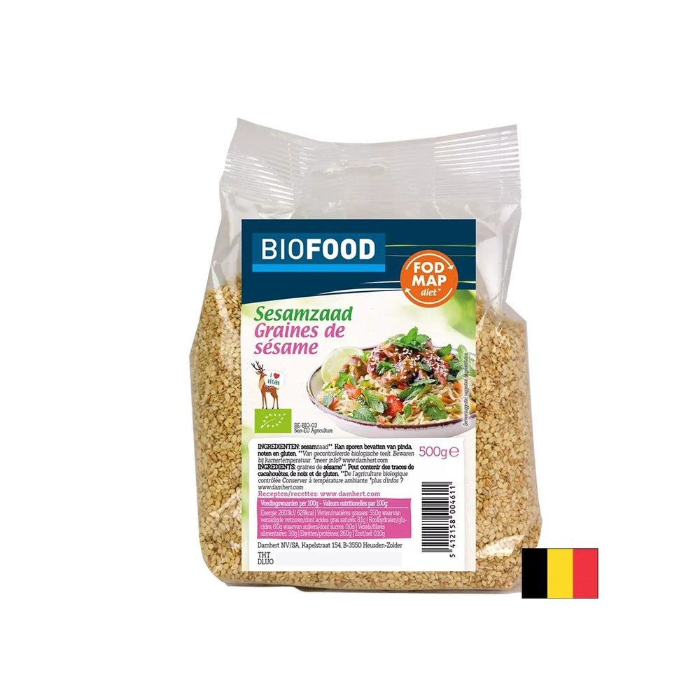 Sesamsamen (ohne Schale), organisch, 500 g