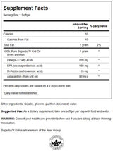 100% reines Krillöl 500 mg - 60 Weichgele