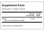 Lithium -Orotat 5 mg 60 Kapseln