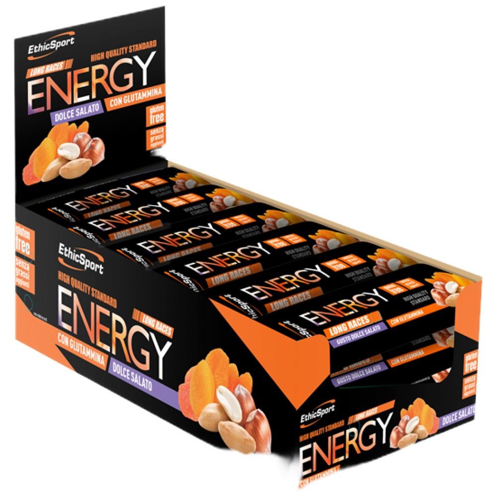 Energie lange Rennen Süß -salt - 30 x 42 Gramm