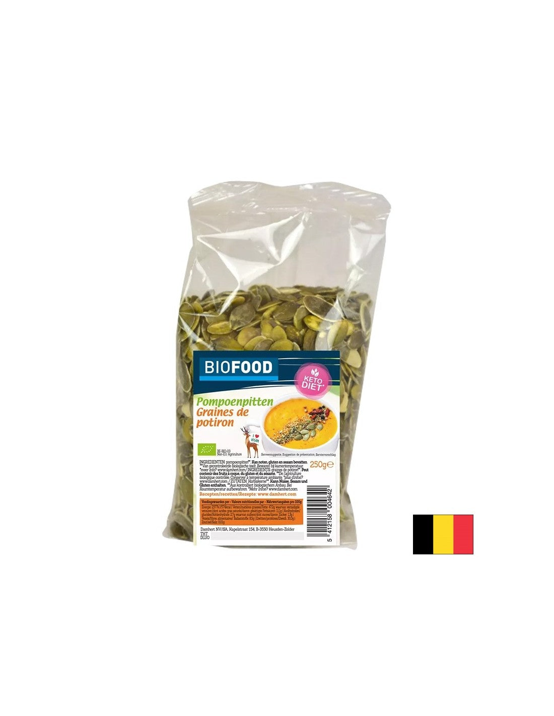 Kürbiskerne Bio, 250 g