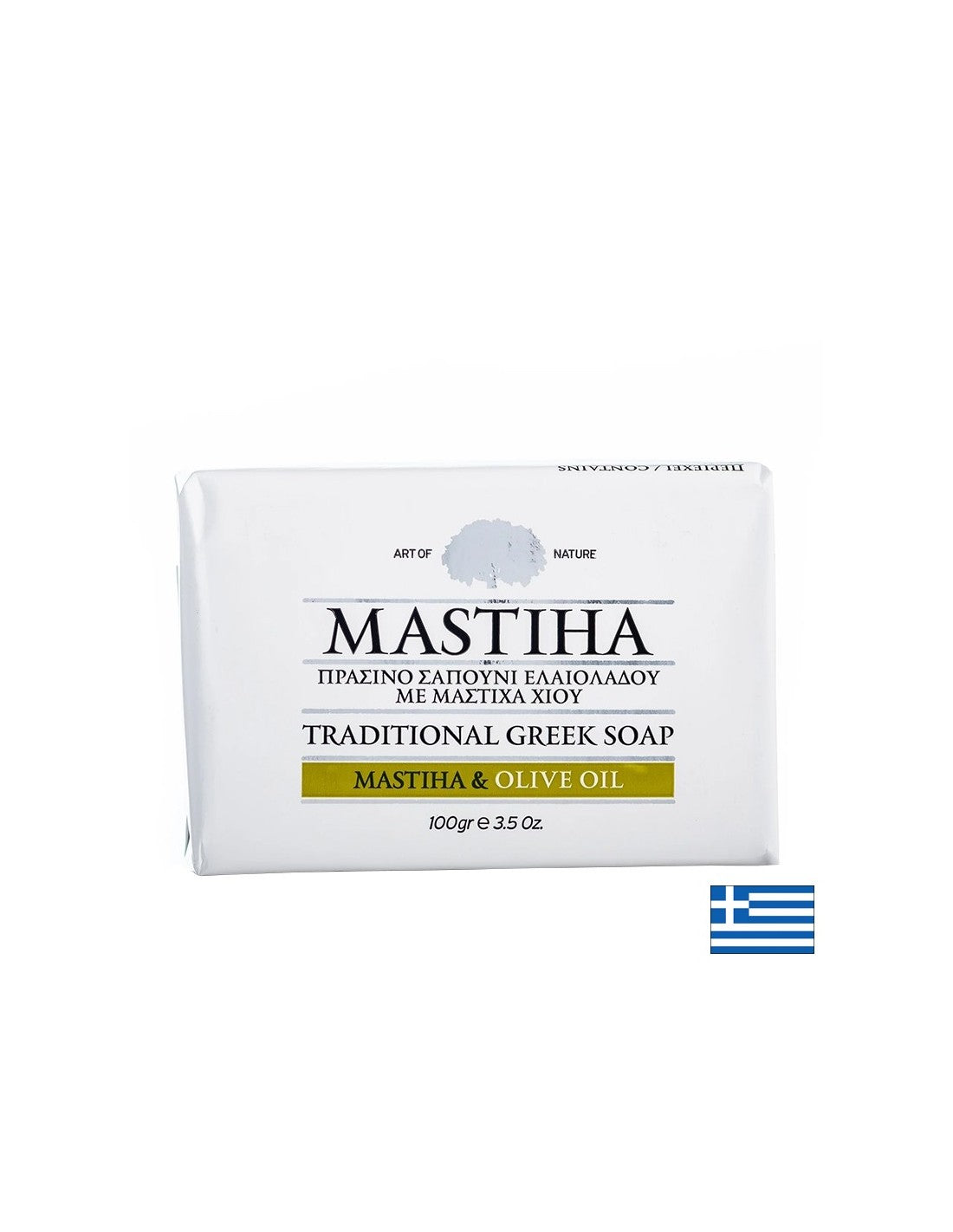 Traditionelle griechische Seife mit <tc>Mastiha</tc> und Olivenöl, 100 g <tc>Mastiha</tc>