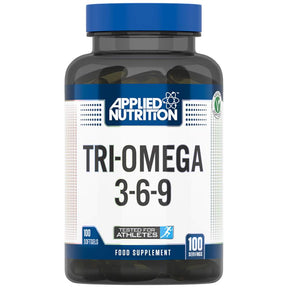 Tri-Omega 3-6-9 - 100 Gel capsules - Nutra Best Europe