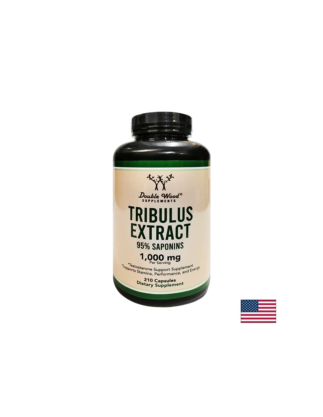 Tribulus Extrakt, 210 Kapseln <tc>Double Wood</tc>