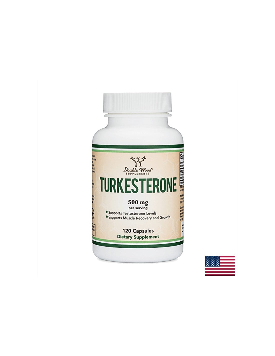 Turkesteron, 500 mg, 120 Kapseln <tc>Double Wood</tc>