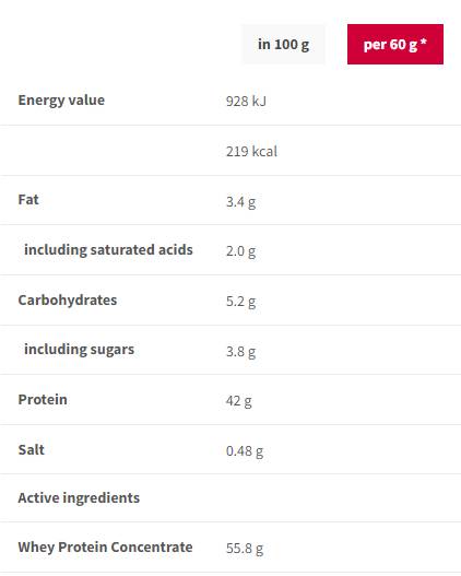 Hohe Proteindauer -Shake 700 Gramm