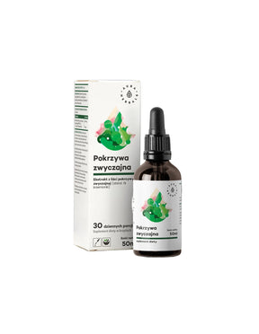 Urinary tract - Nettle (leaf), 50 ml drops Aura Herbals - Nutra Best Europe