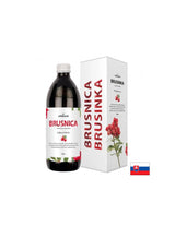 Cranberry -Saft für den Harnweg, 500 ml, 10 Dosen