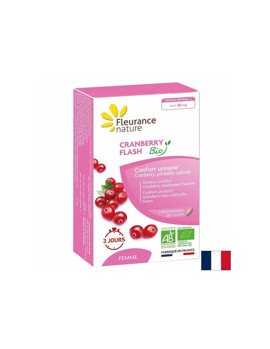 Gesundheit im Urin - Cranberry (36 mg PACs (Proanthocyanidine), 14 Tabletten