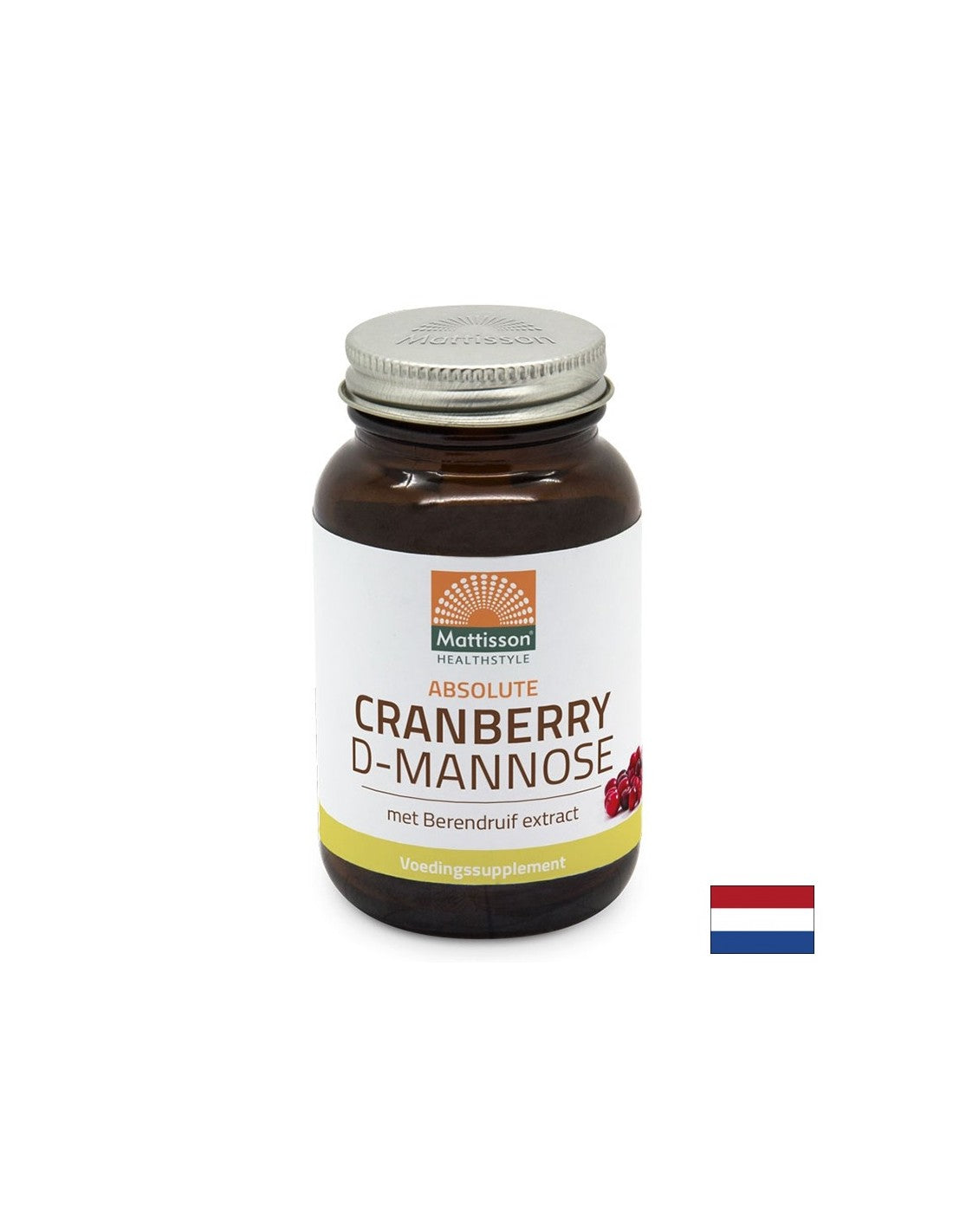 Harnwegsgesundheit - Cranberry, D-Mannose mit Bärentraubenextrakt, 90 Tabletten <tc>Mattisson Healthstyle</tc>