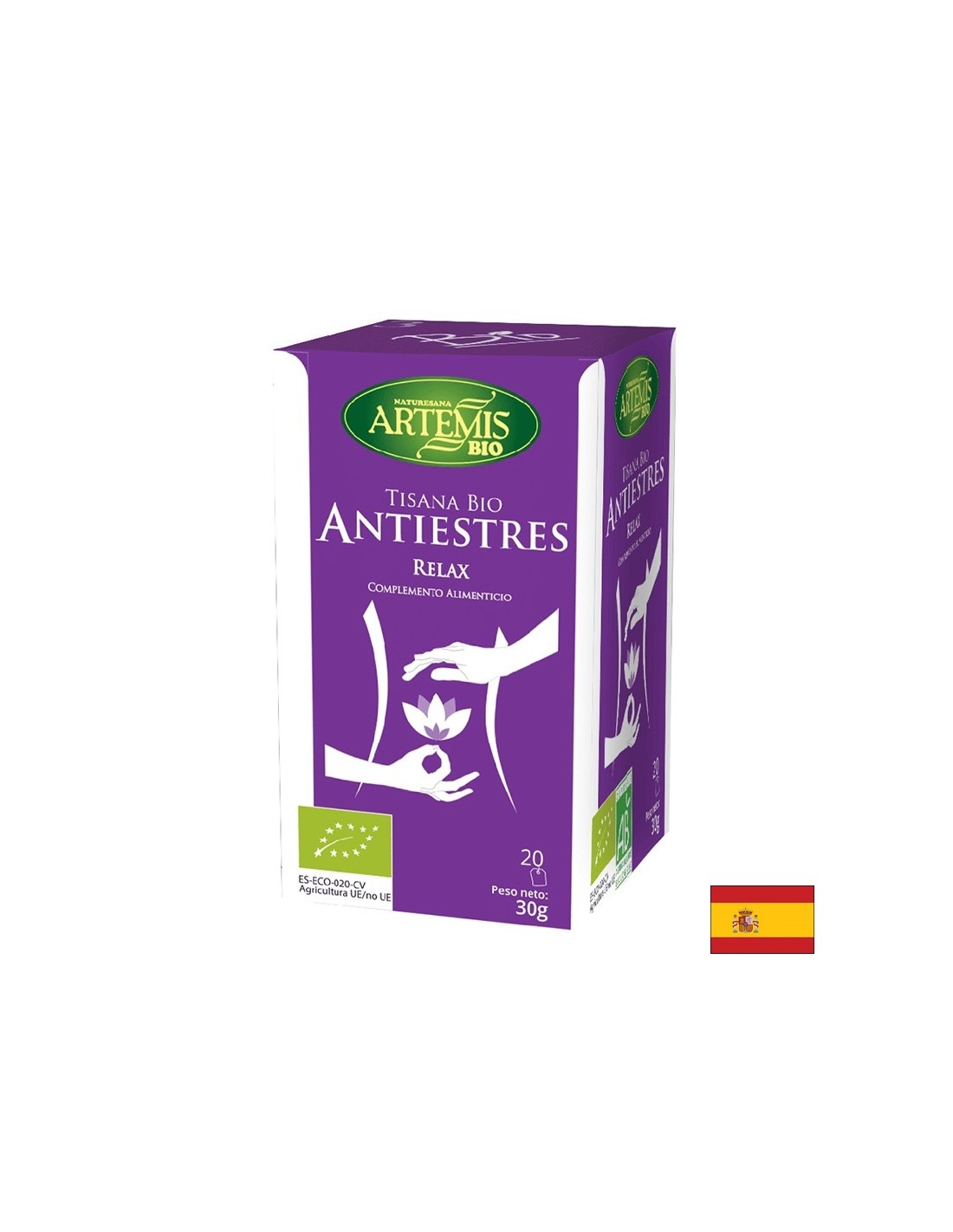 Beruhigender Anti-Stress-Tee, 20 Filtertaschen