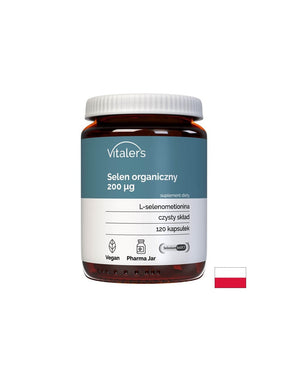 To support the thyroid gland - Selenium (L-selenomethionine), 200 µg x 120 capsules - Nutra Best Europe