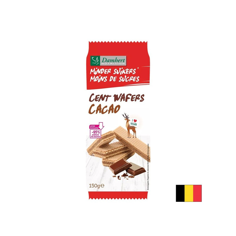 Waffeln mit Kakaocreme (zuckerfrei), 150 g
