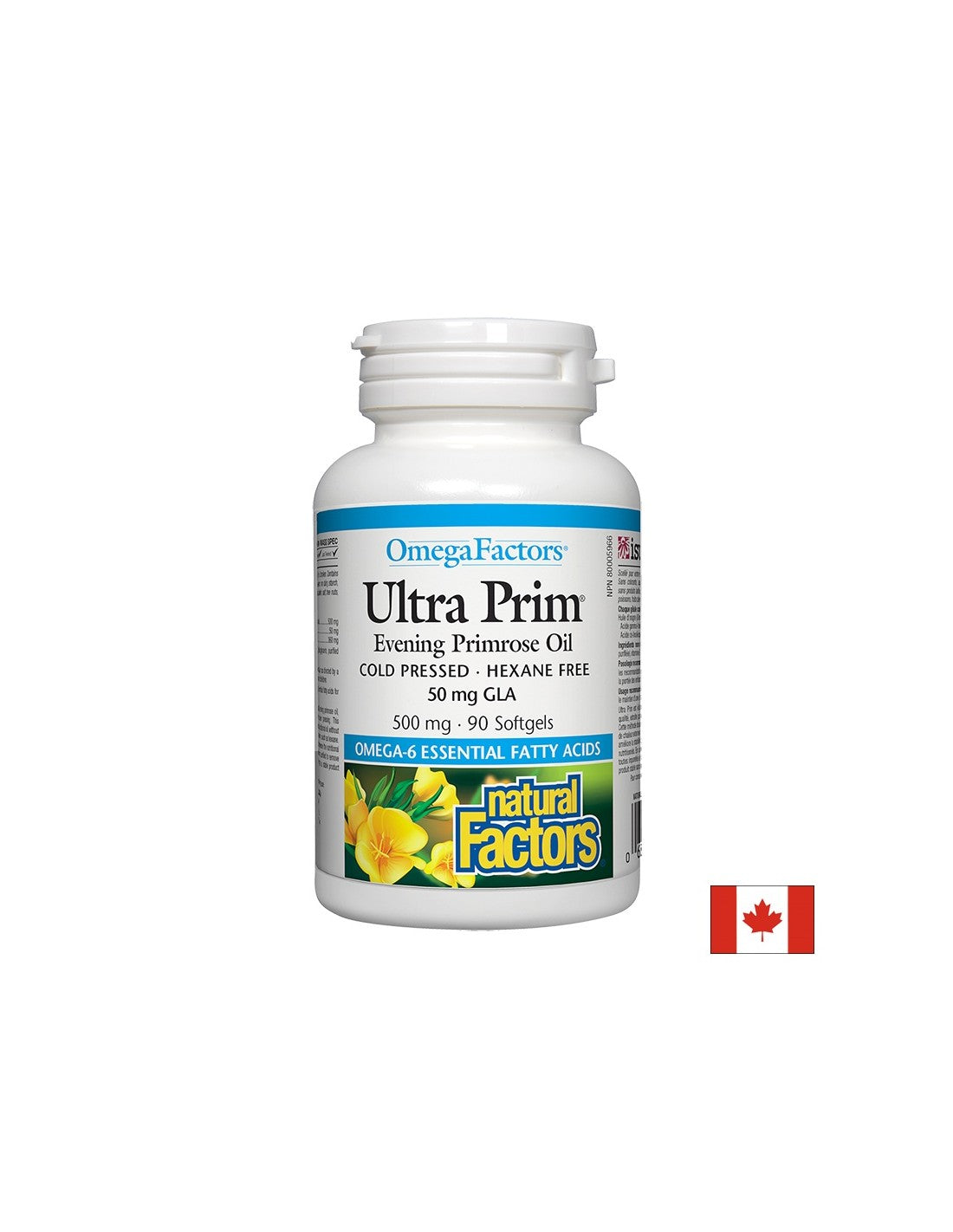 Ultra -Prim -Abend -Primetroseöl 500 mg - 90 Gelkapseln