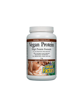 Vegan Protein High Protein Formula - 1000 grams - Nutra Best Europe
