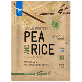Vegan Protein | Pea and Rice - 30 grams - Nutra Best Europe