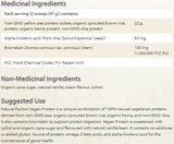 Vegane Proteinfaktoren 340 Gramm
