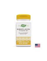 Vitamin B2 (Riboflavin) - zelluläre Energie, Ton und Sehvermögen, 400 mg, 30 Tabletten