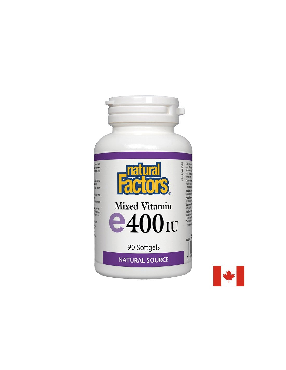 Vitamin E 400 IU · natürliche Quelle 268 mg - 90 Gelkapseln