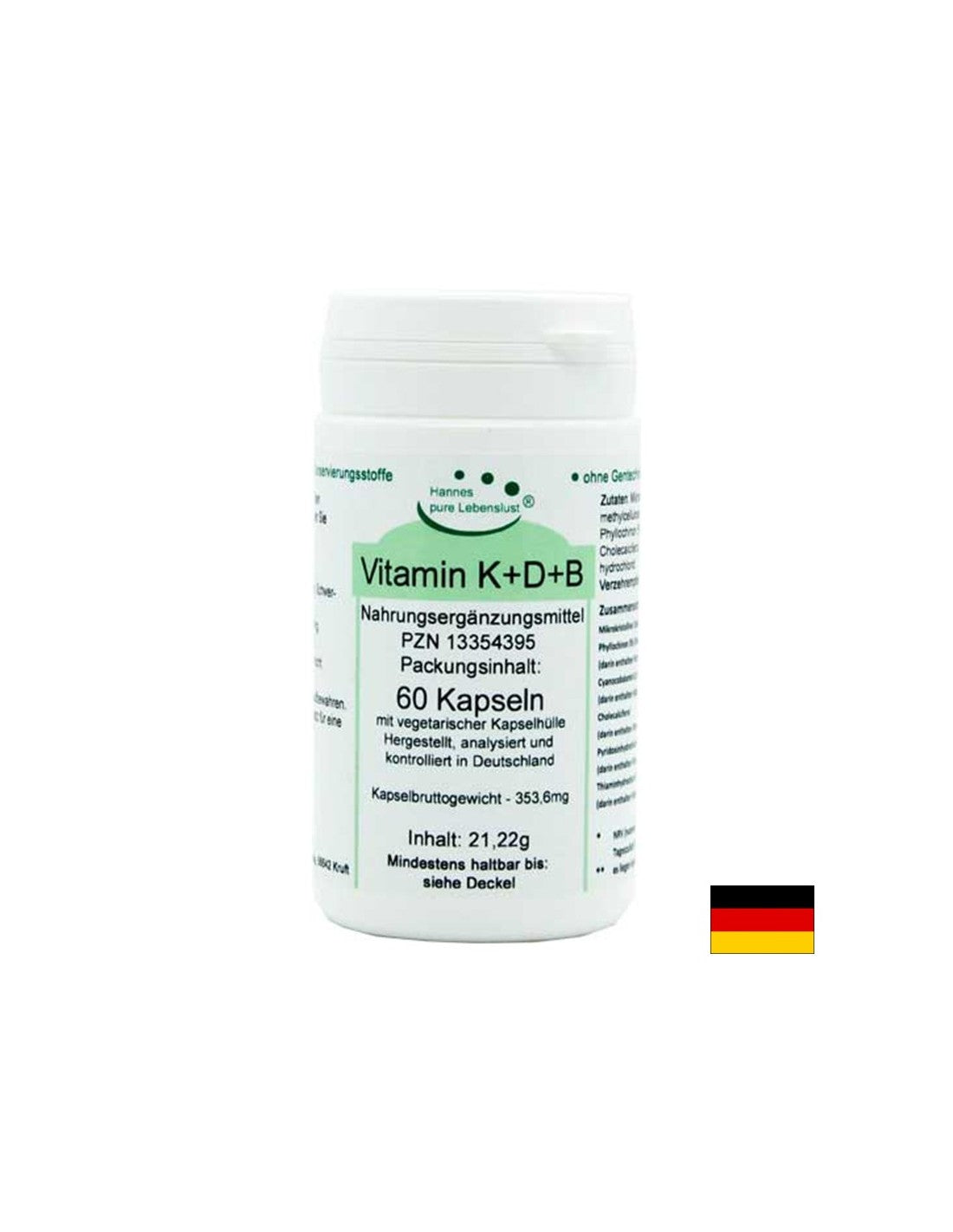 Vitamin K + D + B - Vitamin K + D + B, 60 Kapseln El Compra