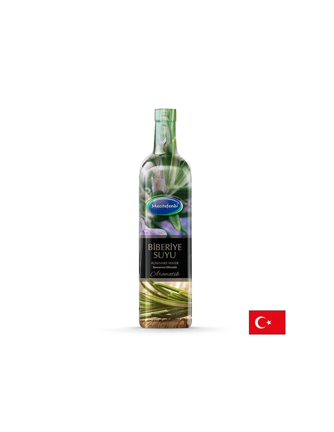 Rosmarin aromatisches Wasser für die Gehirnfunktion, 1 Liter, 20 Dosen