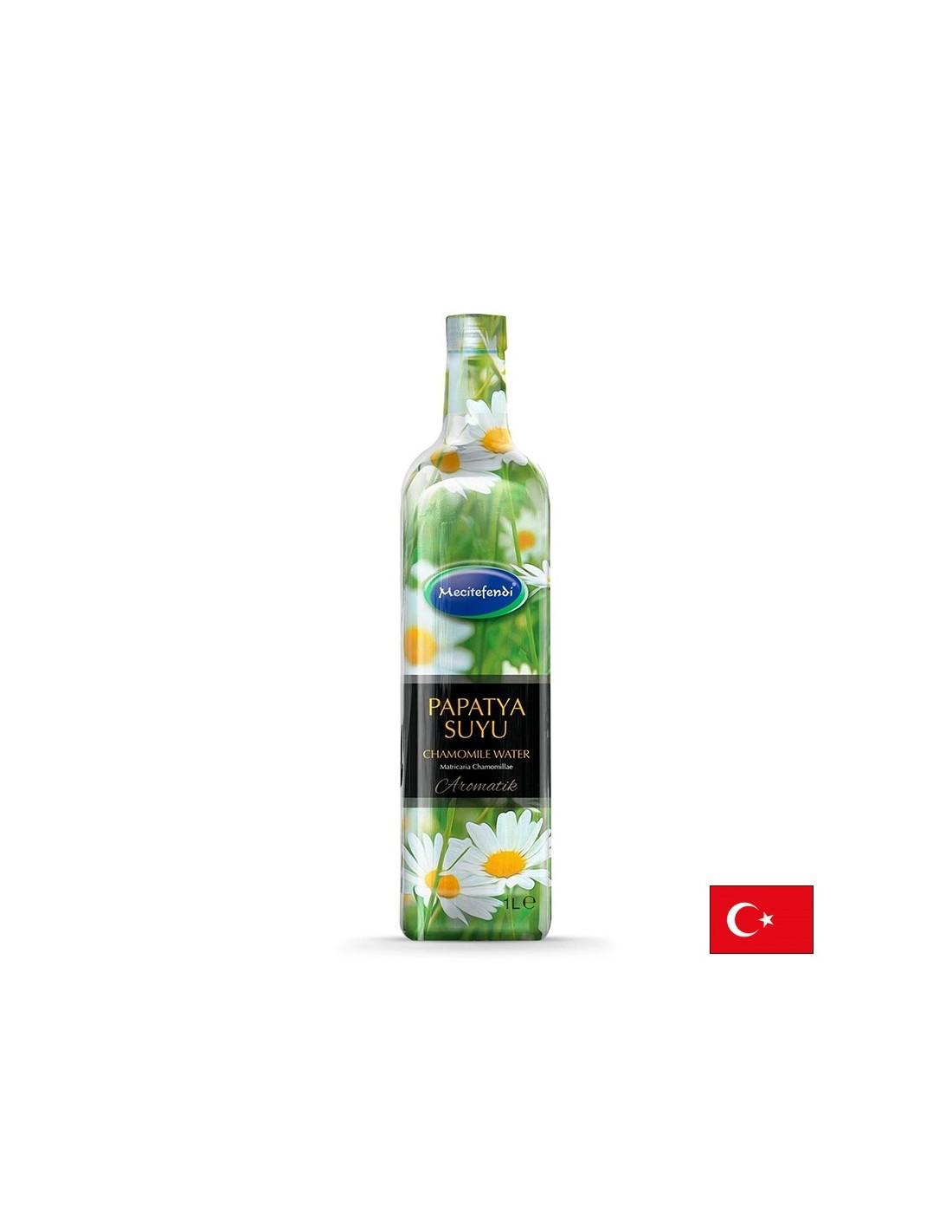 Kamille aromatisches Wasser - für das nervöse und Verdauungssystem, 1 Liter, 20 Dosen